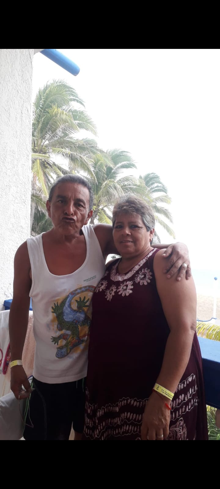 Elena y Ricardo en familia
